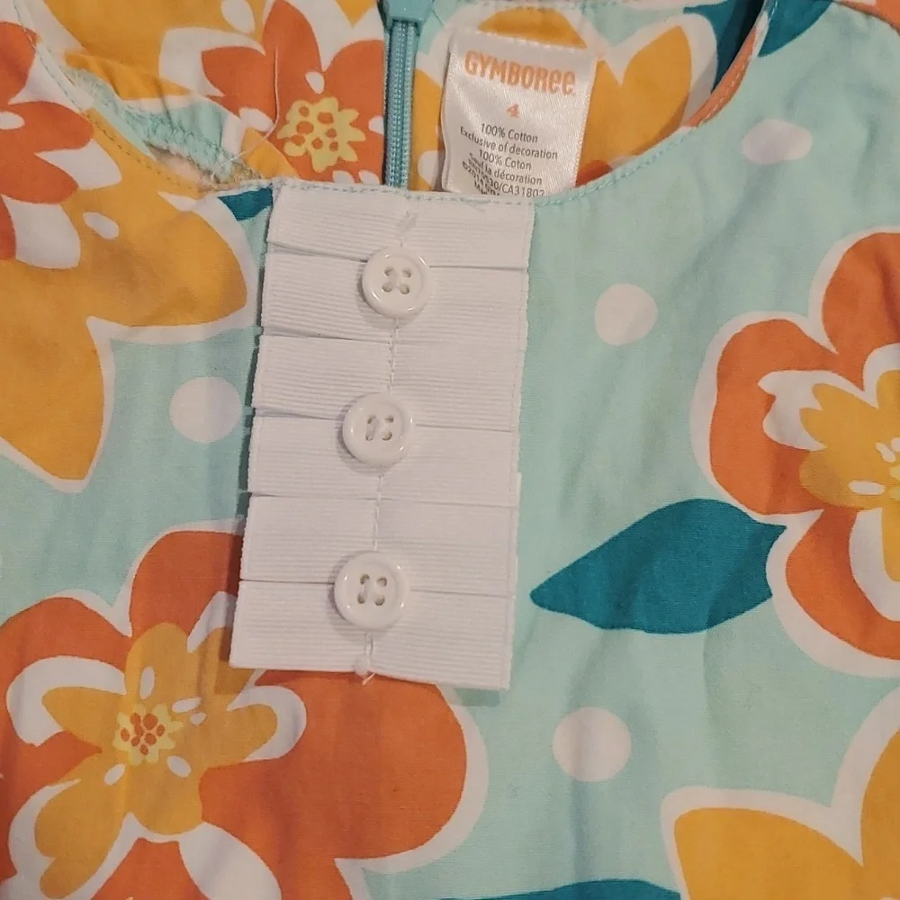 Gymboree Girl Summer Dress Size 4 Sunny Citrus (#11)